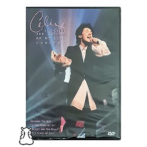 DVD Celine Dion - The Colour Of My Love Concert - Novo - Hm
