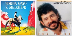 02 LPs Jorge de Altinho - Borba Gato e Melchior - Vinil - Hm