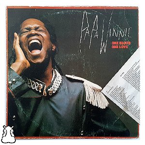 LP Papa Winnie - One Blood One Love Vinil 1989 Encarte - Hm
