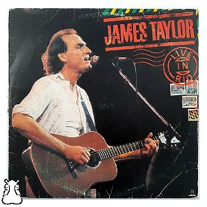 LP James Taylor - Live in Rio - 1986 Disco de Vinil - Hm
