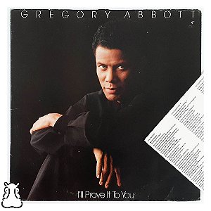LP Gregory Abbott I'll Prove To You Vinil 1988 Encarte - Hm