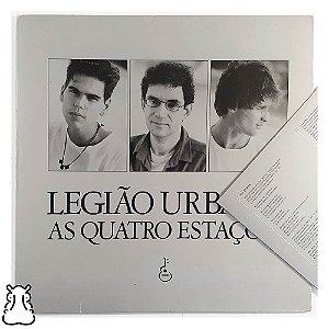 LP Legião Urbana Quatro Estações Vinil 1989 Encarte Leia- Hm
