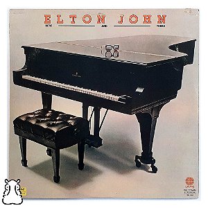 LP Elton John - Here and There - Disco de Vinil 1976 - Hm