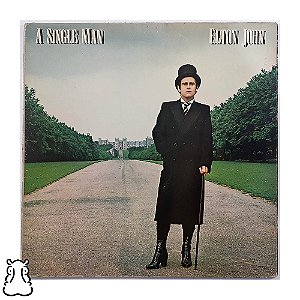 LP Elton John - A Single Man - Disco de Vinil 1979 Leia - Hm