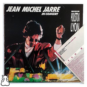 LP Jean Michel Jarre - In Concert - 1987 Vinil Encarte - Hm