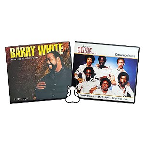 2 CDs Barry White - Commodores - Hm