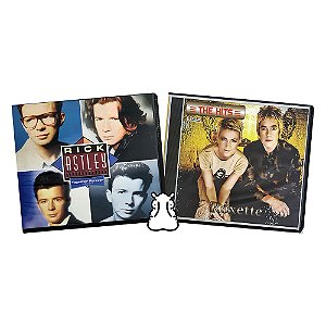 2 CDs Roxette - Rick Astley - Hm