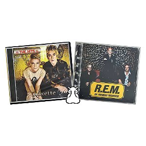 2 CDs Roxette The Hits - REM Grandes Sucessos - Hm