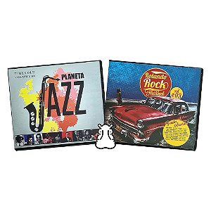 2 CDs Rolando Rock Flashback - Planeta Jazz - Coletânea - Hm