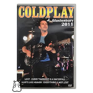 DVD Coldplay - Glastonbury - 2011 - Hm