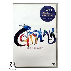DVD Coldplay - Live In Germany - 2014 - Hm