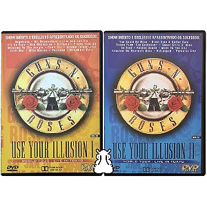 2 DVDs Guns N' Roses - Use Your Illusion I e II - Hm