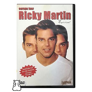 DVD Ricky Martin - España Cantó - Europa Tour - 2001 - Hm