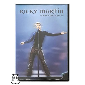 DVD Ricky Martin - One Night Only - 2000 - Hm