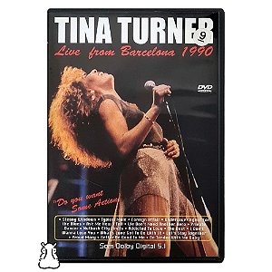 DVD Tina Turner - Live From Barcelona 1990 - Hm