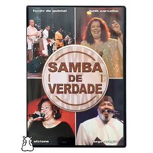 DVD Samba De Verdade - Alcione - Fundo de Quintal - Hm