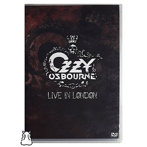 DVD Ozzy Osbourne - Live in London - Hm