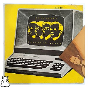 LP Kraftwerk - Computer World Disco Vinil 1981 Encarte - Hm