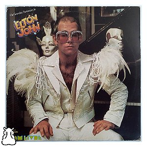 LP Os Grandes Sucessos de Elton John - Vinil 1977 Leia - Hm