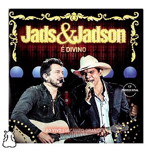 CD Jads & Jadson - É Divino - CD Promocional - Hm