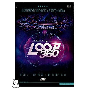 CD + DVD Loop 360° - Coletânea Sertanejo 2 CDs + 2 DVDs - Hm