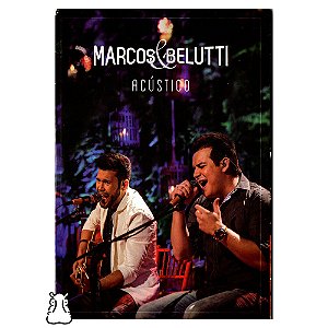 CD + DVD Marcos & Belutti - Acústico - Promocional - Hm