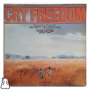 LP Filme Cry Freedom Grito de Liberdade Vinil Encarte - Hm