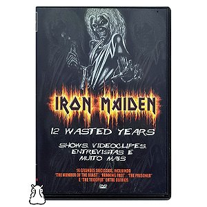 DVD Iron Maiden - 12 Wasted Years - 2002 - Hm