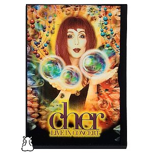 DVD Cher - Live In Concert - Capa Holográfica Importado - Hm