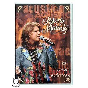 DVD Roberta Miranda - Acústico - Ao Vivo - 2005 - Hm