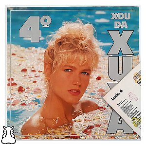 LP Xuxa - Xou da Xuxa 4 - Vinil 1989 Encarte - Hm
