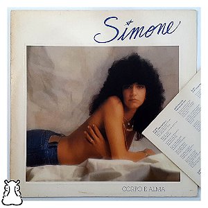 LP Simone - Corpo e Alma - Disco Vinil 1981 Encarte - Hm