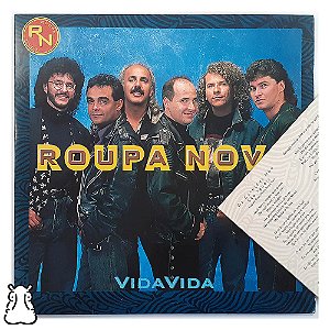 LP Roupa Nova - Vida Vida - Disco de Vinil 1994 Encarte - Hm