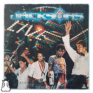 LP The Jacksons - Live - Disco de Vinil Duplo 1993 - Hm