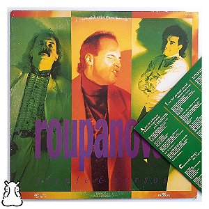LP Roupa Nova - Frente e Versos Vinil 1990 Encarte - Hm