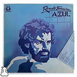 LP Renato Teixeira - Azul - Disco de Vinil Encarte - Hm