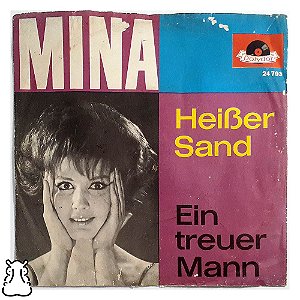 Compacto Mina - Heißer Sand Vinil Mono Importado 45 RPM - Hm