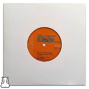 Compacto Jane & Herondy - É um Problema - Vinil 1974 - Hm