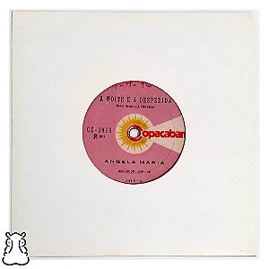 Compacto Angela Maria A Noite e a Despedida Vinil 1974 - Hm
