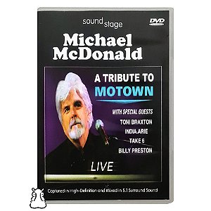 DVD Michael McDonald - Tribute To Motown - Live - Hm