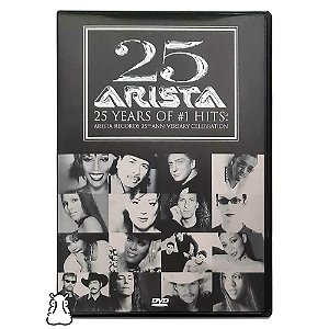 DVD 25 Years Of #1 Hits Arista Records 25th Anniversary - Hm