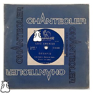 Compacto Luiz Americo - Desafio - Disco de Vinil 1973 - Hm