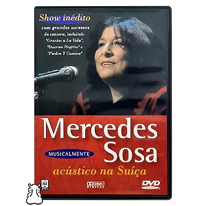 DVD Mercedes Sosa - Acústico Na Suíça - Hm