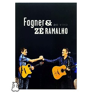 Dvd Fagner & Zé Ramalho - Ao Vivo - Hm