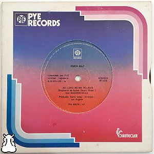 Compacto Simon May As Long As We Believe - Vinil 1978 - Hm