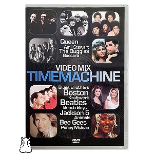 DVD Video Mix Time Machine - Coletânea - Queen Beatles - Hm