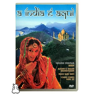 CD + DVD A Índia é Aqui - Beedi Azeem Shaan Shahenshah - Hm