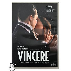 DVD Filme Vincere História Do Amor Secreto De Mussolini - Hm
