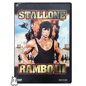 DVD Filme Rambo III - Sylvester Stallone - Importado - Hm
