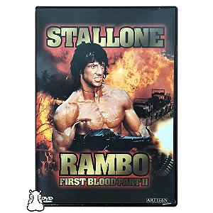 DVD Filme Rambo - First Blood Part II - Importado - Hm